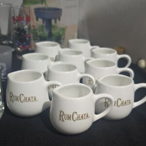 White Ceramic Shot Glass Set